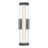 Eurofase Lighting Savron 18" Tall 3000K LED Wall Sconce Black