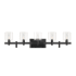 Eurofase Lighting Decato 5 Light 38" Wide Vanity Light Black