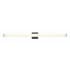Eurofase Lighting Stepridge 48" Wide Switchable Color Temperature LED Linear Bath Bar Black