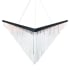 Eurofase Lighting Vivien 60" Wide LED Abstract Linear Chandelier Black