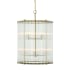 Eurofase Lighting Glasbury 8 Light 22" Wide Drum Chandelier Gold