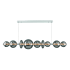 Eurofase Lighting Atomo 74" Wide LED Linear Chandelier Chrome