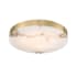 Eurofase Lighting Noga 22" Wide Flush Mount Drum Ceiling Fixture Gold