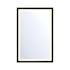 Eurofase Lighting Artell 36"W x 24"H Rectangular Flat Aluminum Framed Wall Mounted Bathroom Mirror with Lighting Brushed Black