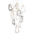 Eurofase Lighting Norah 24" Wide Crystal Chandelier Gold