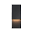 Eurofase Lighting Nanton 14" Tall Wall Sconce Sand Black