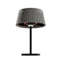 Eurofase Lighting Vellura 33" Tall Outdoor Integrated Heater 3000K LED Table Lamp Black