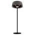 Eurofase Lighting Vellura 81" Tall Outdoor Integrated Heater 3000K LED Floor Lamp Black