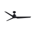 Fanimation TriAire Custom 84" 3 Blade Indoor / Outdoor Ceiling Fan with Remote Control Black / Black