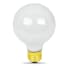 Feit Pack of (6) 40 Watt White Dimmable G25 Medium (E26) Halogen Bulbs N/A