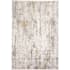 Feizy Hauser 2-1/4' x 3' Viscose Abstract Rectangular Throw Rug From the Logan Collection Ivory / Gray