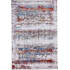 Feizy Hague 2-1/4' x 3' Viscose Abstract Rectangular Throw Rug From the Logan Collection Blue / Red