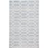 Feizy Ulundi 5' x 8' Wool Hand Tufted Trellis Rectangular Area Rug From the Natalia Collection Navy / Gray