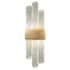Fine Art Handcrafted Lighting Lior 2 Light 5" Wide Integrated LED Wall Sconce - ADA Compliant Gold