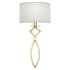Fine Art Handcrafted Lighting Cienfuegos 25" Tall Wall Sconce Gold Leaf