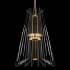 Fine Art Handcrafted Lighting Newton 24" Wide LED Crystal Chandelier Gold Leaf