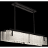 Fine Art Handcrafted Lighting Terra 52" Wide LED Linear Pendant Black