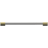 Fisher and Paykel Professional 24 Inch Round Flush Handle for Dishwasher Stainless Steel / Brass