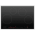 Fisher and Paykel 30 Inch Wide 4 Burner Professional Style Series 9 Induction Cooktop Black