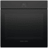 Fisher and Paykel 9 Series Minimal 24 Inch Wide 2.5 Cu. Ft. Electric Single Oven with AeroTech Technology and Air Fry Black Glass