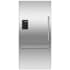 Fisher and Paykel 32 Inch Wide 17.1 Cu. Ft. Energy Star Certified Left Hinge Bottom Freezer Refrigerator with ActiveSmart™ FoodCare and External Water Dispenser Stainless Steel