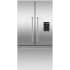 Fisher and Paykel 36 Inch Wide 20.1 Cu. Ft. Energy Star Rated French Door ActiveSmart Refrigerator with Ice and Water Dispenser Stainless Steel