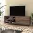 Flash Furniture Tuesday 65" Wide Engineered Wood TV Stand Walnut