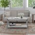 Flash Furniture Bree 40" Wide Engineered Wood Coffee Table Aspen Gray