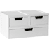 Flash Furniture Weston 3" Tall Office Organizer with Varied Sizes White