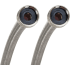 Fluidmaster 72" Washing Machine Connection Hose, 3/4" x 3/4" Hose Fitting N/A