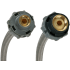 Fluidmaster 20" Faucet Connection Hose, 3/8" x 1/2" F.I.P. N/A