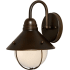 Forte Lighting Outdoor Wall Sconce from the Exterior Lighting Collection Antique Bronze