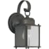 Forte Lighting Outdoor Wall Sconce from the Exterior Lighting Collection Royal Bronze