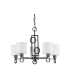 Forte Lighting 5 Light 23" Wide Chandelier Antique Bronze