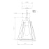 Forte Lighting-2651-01-Line Drawing