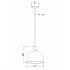 Forte Lighting-2671-01-Line Drawing