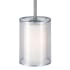 Forte Lighting Shaw 6" Wide Mini Pendant Brushed Nickel