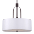 Forte Lighting Tama 3 Light 21" Wide Pendant Antique Bronze