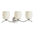 Forte Lighting Maria 3 Light 24" Wide Bathroom Vanity Light Brushed Nickel