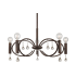 Forte Lighting 5 Light 22" Wide Chandelier Antique Bronze