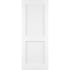 Frameport Classic 36 Inch by 80 Inch Louver/Louver Interior Slab Passage Door Primed