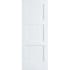 Frameport Shaker 28 Inch by 96 Inch Flat 3 Panel Interior Slab Passage Door Primed