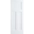 Frameport Shaker 24 Inch by 80 Inch Flat 1 + 2 Panel Interior Slab Passage Door Primed