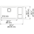 Franke-CUX11024-W-Dimensional View