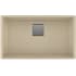 Franke Peak 32" Undermount Single Basin Granite Kitchen Sink Champagne