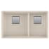 Franke Peak 32" Undermount Double Basin Granite Kitchen Sink Champagne