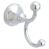 Franklin Brass Crestfield Double Robe Hook Polished Chrome