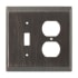 Franklin Brass Stately Series Single Switch and Duplex Wall Plate Venetian Bronze