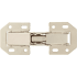 Franklin Brass Full Inset Concealed Euro Cabinet Door Hinge with 90 Degree Opening Angle - Pack of 10 Nickel Plated