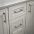 Heirloom Silver Hardware on White Cabinetry